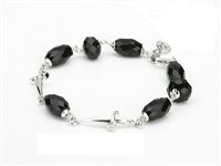 Bracciale Cesare Paciotti Donna in Argento Onice JPBR0726B - JPBR0726B